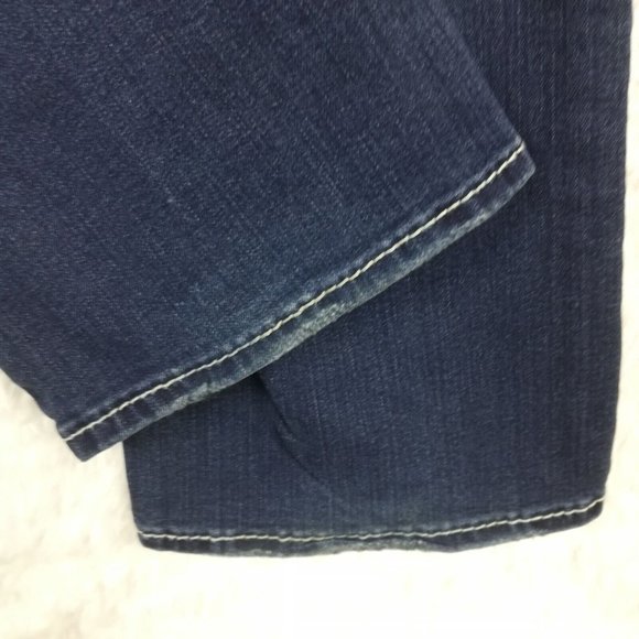 Silver Womens Jeans Suki Mid Slim Boot Cut Blue Denim Super Stretch Med Wash 27 - Picture 5 of 13